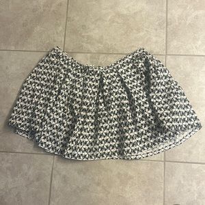 Lots of Cats! Pleated plus size skirt with zipper and closure
